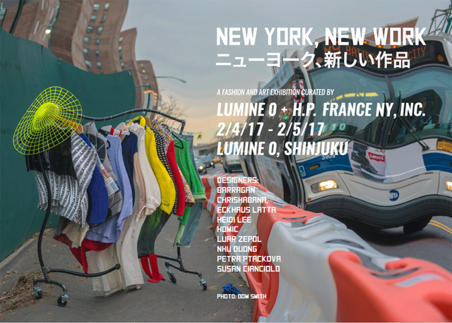 ニューヨークファッションの今を発信するイベント「NEW YORK, NEW WORK」が開催