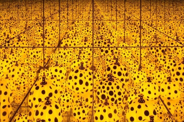 Yayoi Kusama, 『PUMPKINS SCREAMING ABOUT LOVE BEYOND INFINITY』, 2017, Mixed media, Variable dimensions