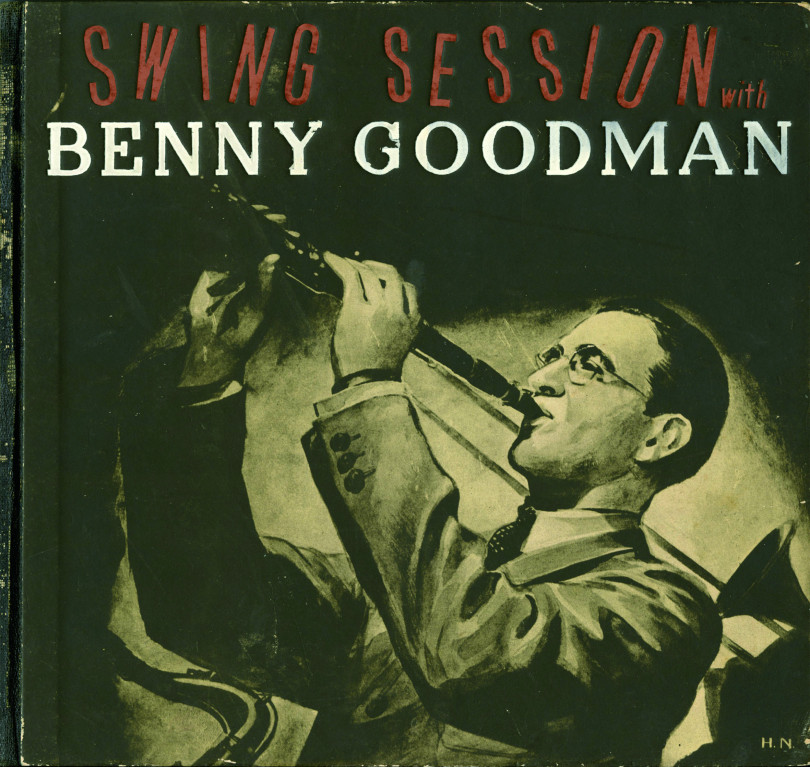 「スウィング・セッション・ウイズ・ベニー・グッドマン」SPレコードジャケット 日本ビクター蓄音機/1940年