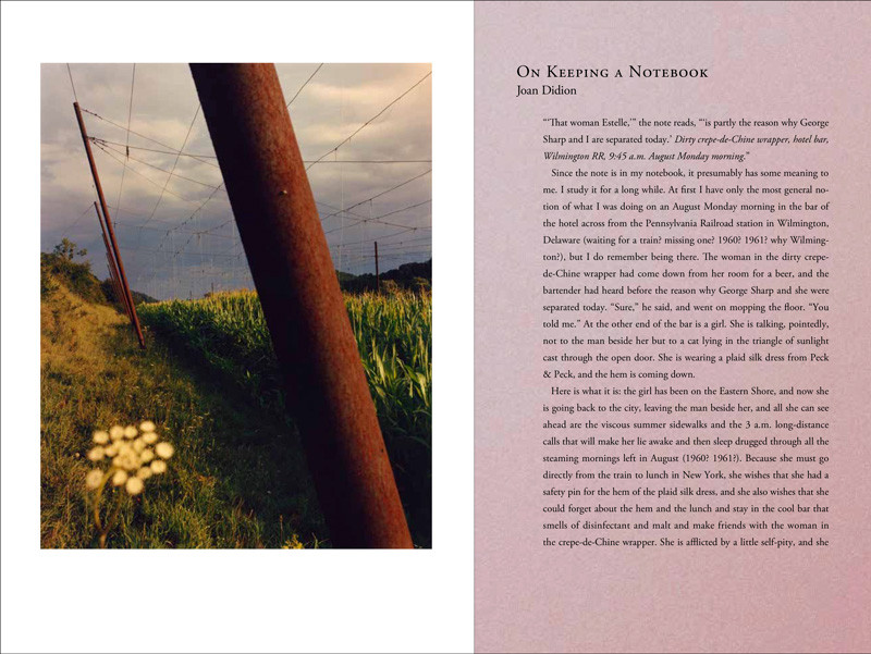 『On Keeping a Notebook: Photographs and Drawings』 Jamie Hawkesworth / Joan Didion