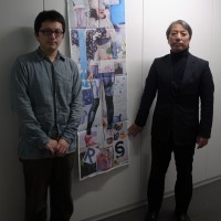 左：橋詰宗氏、右：編集者の後藤繁雄氏
