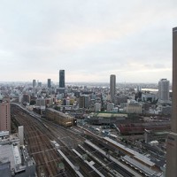 会場であるホテルグランヴィア大阪からの風景