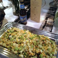 griot.の夏の豆とトウモロコシのサブジ
