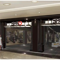 ららぽーと横浜に日本初出店する韓国ブランド「スパオ」の店舗イメージ