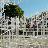 Serpentine Gallery Pavilion 2013 Designed by Sou Fujimoto