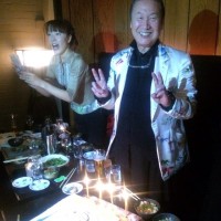ニューヨークで70歳の誕生日を迎えた山本寛斎さん