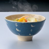 【日曜日】ボウル：田中遼馬、レシピ：フルタヨウコ「鶏肉と大根、春雨のスープ」