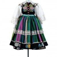 文化学園服飾博物館「ビーズ展」にて展示予定のポーランド・ウォビッツ地方の衣装