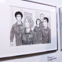 本邦初公開となる『宇宙兄弟』の原画が約200点展示される