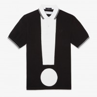 「Gary Hume Exclamation Point Fred Perry Shirt」