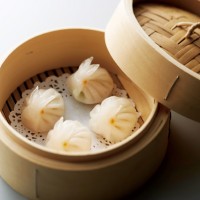 「中国飯店 富麗華」の兎の蒸し餃子