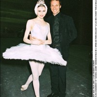 バレエダンサーのスヴェトラーナ・ザハーロワとマニュエル・ルグリ