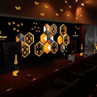 「レストラン マドラウンジ」のヴーヴ・クリコによる限定バー「Veuve Clicquot Yellow Bar」