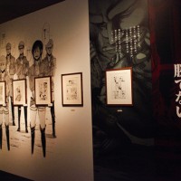 進撃の巨人展「原画の世界」セクション