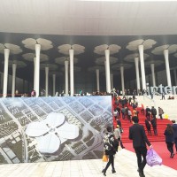 会場は出来たばかりの国家会展中心（上海）（National Exhibition and Convention Center）