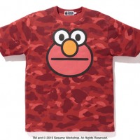 「SESAME STREET(R) COLOR CAMO TEE」（税込1万1,664円／キッズ税込8,424円）