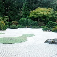 アメリカ・オレゴン州で味わう日本の美「ポートランド日本庭園」／Flat Garden, summer (photo cred Stephen Bridges)