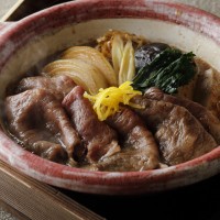 和田倉の「黒毛和牛の牛鍋」（8,700円）