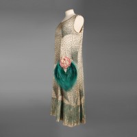 ジェローム イヴニング・ドレス《楽園》 1925年頃 ガリエラ宮パリ市立モード美術館蔵