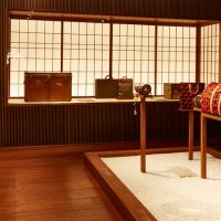 伝統とモダンを調和させて日本をテーマにした部屋