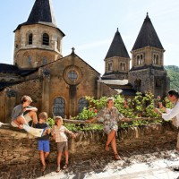 「フランスの美しい村」に登録されたコンク