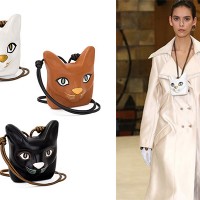 ロエベ、今季キーモチーフの「キャット フェイスネックレス」をFNO当日に先行発売！猫マスクもプレゼント