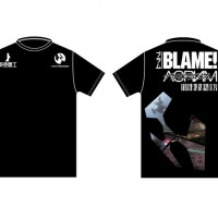 アクロニウムのボディに『BLAME!』のグラフィックがペイントされたTシャツ8,000円