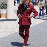 PITTI UOMO92会場スナップ