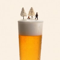 ビール冷え切ってます