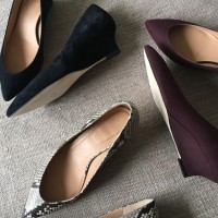 THE POINTED WEDGE（3色/各4万2,000円）