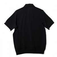 Short Sleeved polo ブラック（3万9,000円）