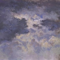 武内鶴之助 《雲》 1908～12 パステル・紙 目黒区美術館蔵