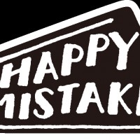 「ワッペン（アイロン接着）小『HAPPY MISTAKE』」（800円）
