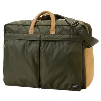 Timberland×PORTER「2WAY BOSTON BAG（KHAKI）」（4万6,000円）