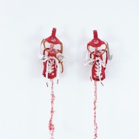 平野薫《untitled –red NIKE-》2009 高橋コレクション