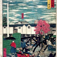 「東京真景図絵 日本はしの繁栄」