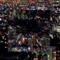 TOKYO, JAPAN - FEBRUARY 08: Morpho Scenery by Yoichi Ochiai is displayed at the Media Ambition Tokyo at Roppongi Hills on February 8, 2018 in Tokyo, Japan. The analog optical machine, that transforms distant view as the representative of image, spotlights