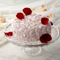 「薔薇風味のショートケーキ」