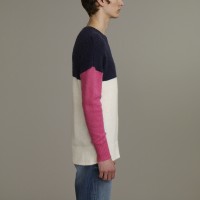 カラーブロックセーター（長袖） 2,490円