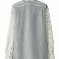 「UNIQLO and JW ANDERSON リネンコットンシャツ(長袖)」3,990円