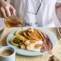 アメリカの朝ごはん