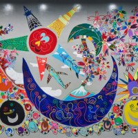 日本財団パラリンピックサポートセンターオフィスの壁画