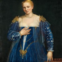 ヴェロネーゼ（本名パオロ・カリアーリ）《女性の肖像》、通称《美しきナーニ》1560年頃