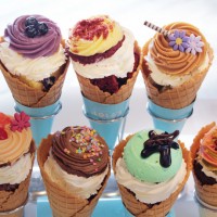 ローラズ・カップケーキ 東京に「カップケーキ・ソフトクリーム」が登場