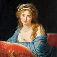 エリザベート・ルイーズ・ヴィジェ・ル・ブラン《エカチェリーナ・ヴァシリエヴナ・スカヴロンスキー伯爵夫人の肖像》1796年