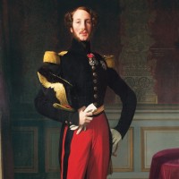ジャン＝オーギュスト＝ドミニク・アングル《フランス王太子、オルレアン公フェルディナン＝フィリップ・ド・ブルボン＝オルレアンの肖像》1842年