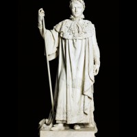 クロード・ラメ《戴冠式の正装のナポレオン1世》1813年
