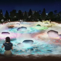 光と霧のデジタルアート庭園 イメージ