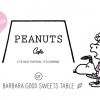 「PEANUTS Cafe at BARBARA GOOD SWEETS TABLE」