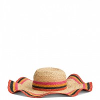双子座「Striped Straw Hat」（2万4,000円）